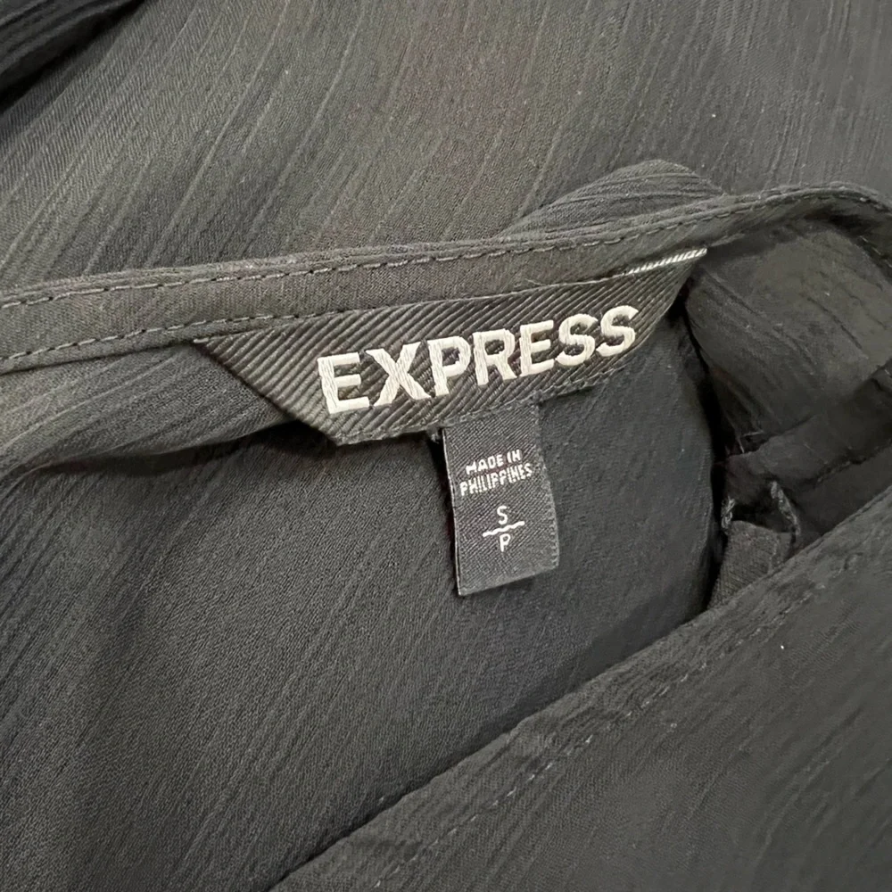 EXPRESS BLACK SHEER DRESS - Picture 4 of 4
